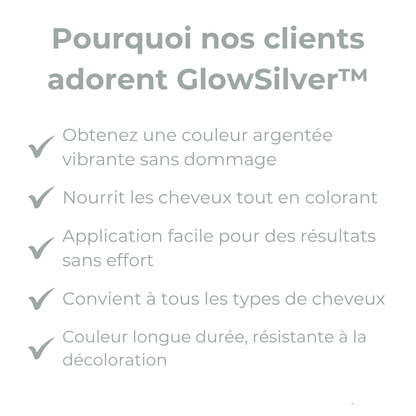 GlowSilver™ Teinture Capillaire Naturelle 2 - en - 1 - Rondor