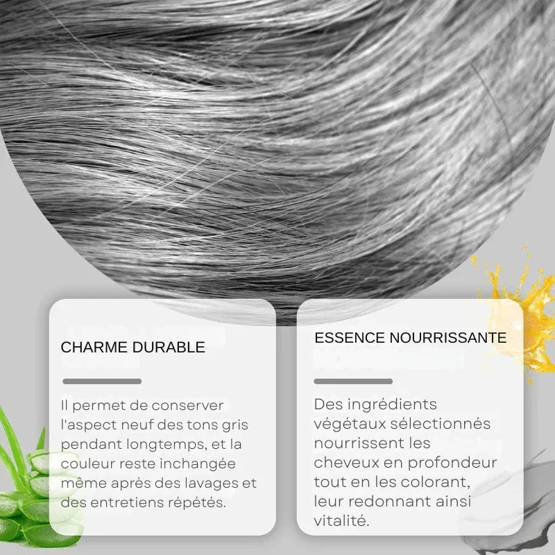 GlowSilver™ Teinture Capillaire Naturelle 2 - en - 1 - Rondor