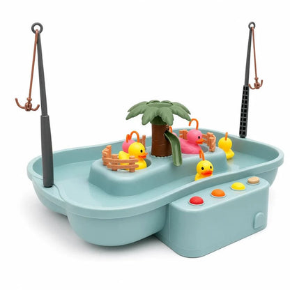 Jeu de pêche aquatique enfant plastique cannes canards coordination dès 3 ans 34x24 cm