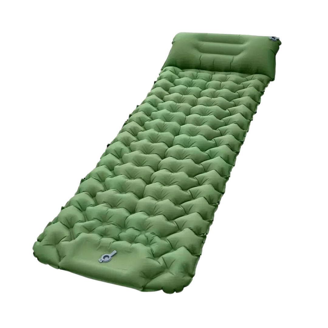 CampEase Matelas de Camping | Matelas Gonflable avec Pompe Intégrée