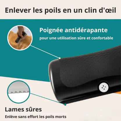 GroomBrush - Brosse de toilettage - Rondor