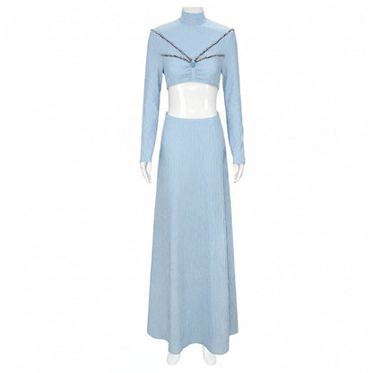 Women's Halloween Princess Costume, Satin Dress with Cape and Lace, Cosplay Outfit