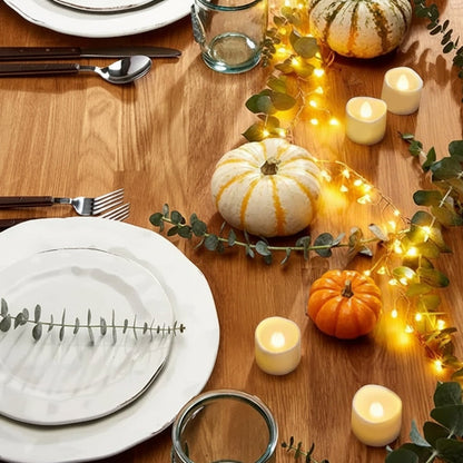 Halloween Battery-Powered LED Flameless Candle with Imitation Flame for Decoration