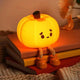 Veilleuse citrouille LED en silicone - ambiance douce pour Halloween