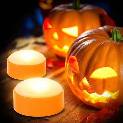Halloween battery-powered LED lights for a pumpkin with remote control and timer function, Christmas tree lights
