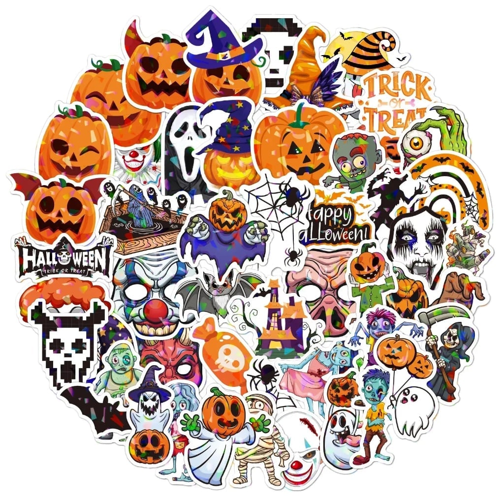 Halloween battery-powered LED lights for a pumpkin with remote control and timer function, Christmas tree lights