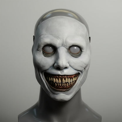 Halloween Latex LED Face Mask, Scary, with a Wide Smile and Elastic Strap