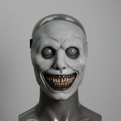 Halloween Latex LED Face Mask, Scary, with a Wide Smile and Elastic Strap