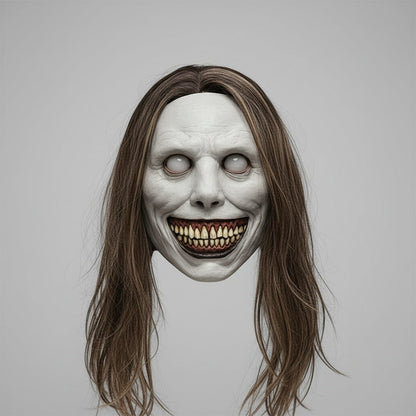 Halloween Latex LED Face Mask, Scary, with a Wide Smile and Elastic Strap