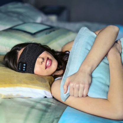 SomniSérénité - Masque de Sommeil Relaxant pour Un Repos Parfait