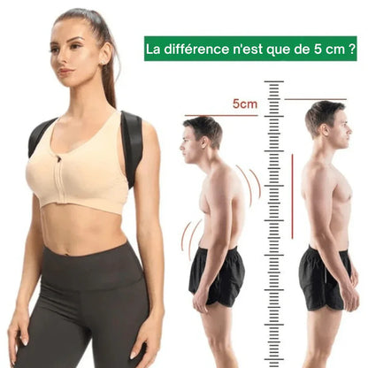 HealtyBack™ I Correcteur posture réglable - Rondor