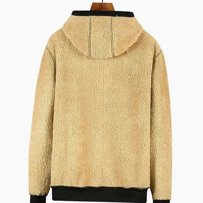 Andreas | Herren Winterjacke mit Fleece-Futter und Kapuze