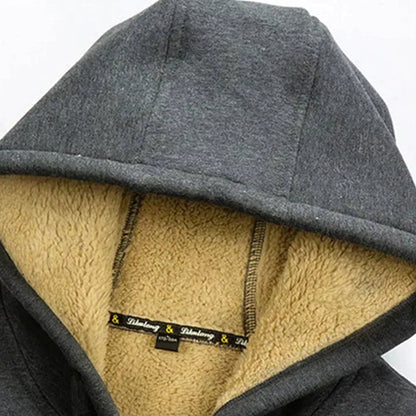 Andreas | Herren Winterjacke mit Fleece-Futter und Kapuze