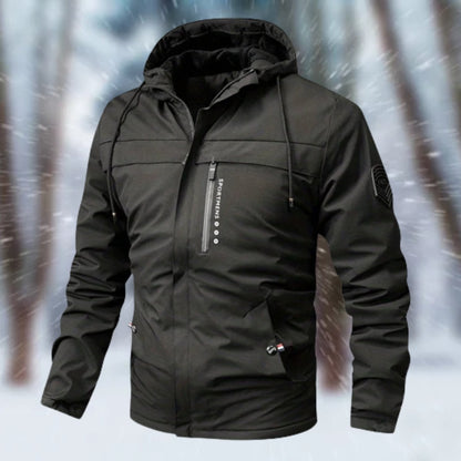 Moritz | Herren Winterjacke wasserdicht gefüttert mit Kapuze