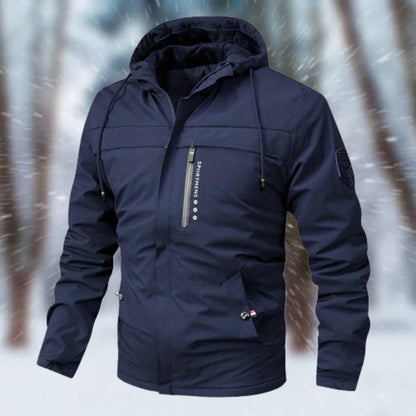 Moritz | Herren Winterjacke wasserdicht gefüttert mit Kapuze