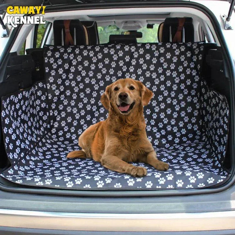 Housse de Coffre Voitures pour Animaux - Couverture Protection Animaux de Compagnie Chiens Chats - Rondor