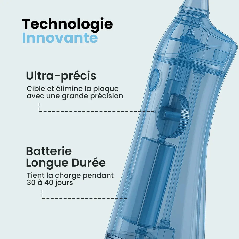 Hydropulseur Jet Dentaire Portable – Nettoyage en Profondeur & Hygiène Optimale | RONDOR - Rondor