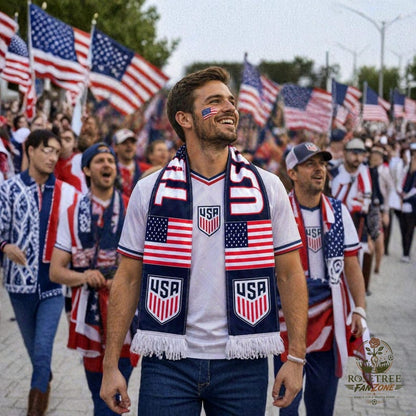 Écharpe de supporter de football, écharpe de supporter de la coupe du monde, écharpe de l'équipe nationale, cadeau de supporter de football, accessoires de supporter de stade