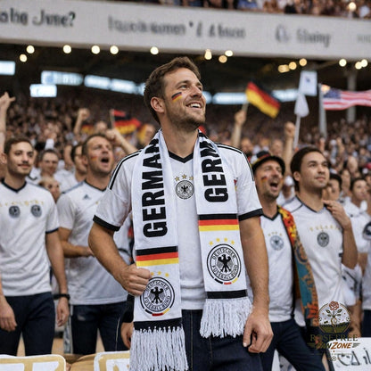 Écharpe de supporter de football, écharpe de supporter de la coupe du monde, écharpe de l'équipe nationale, cadeau de supporter de football, accessoires de supporter de stade