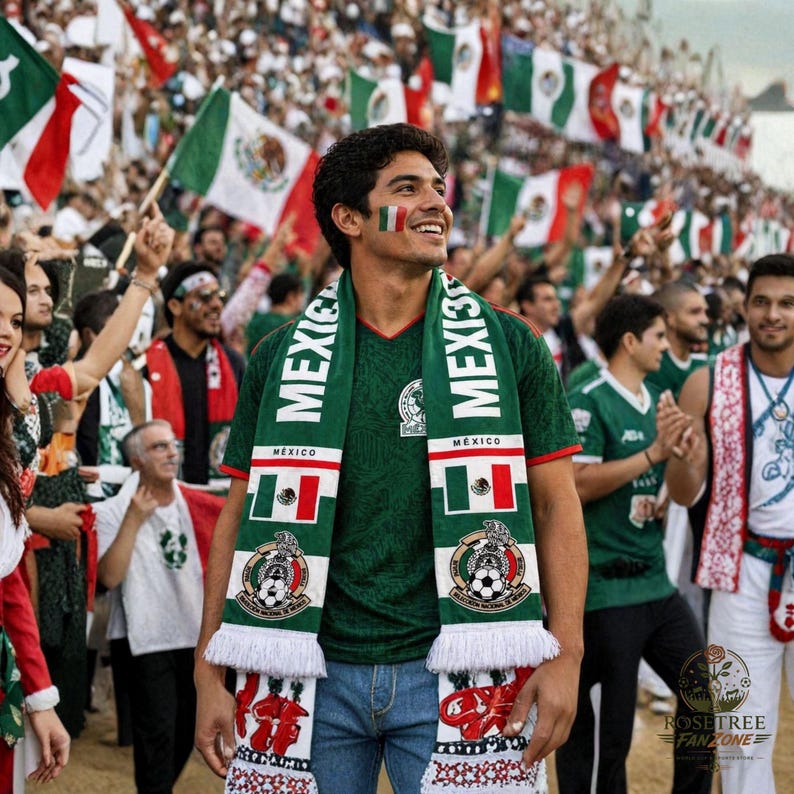 Écharpe de supporter de football, écharpe de supporter de la coupe du monde, écharpe de l'équipe nationale, cadeau de supporter de football, accessoires de supporter de stade