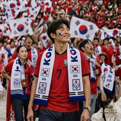 Écharpe de supporter de football, écharpe de supporter de la coupe du monde, écharpe de l'équipe nationale, cadeau de supporter de football, accessoires de supporter de stade