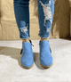 Bottines de marche confortables pour femme avec support orthopédique et talon bas