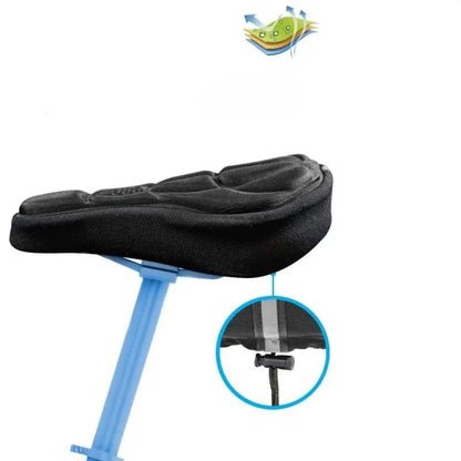 Coussin de selle de vélo Comfort Pro - Doux, Stable et Conduite sans Douleur
