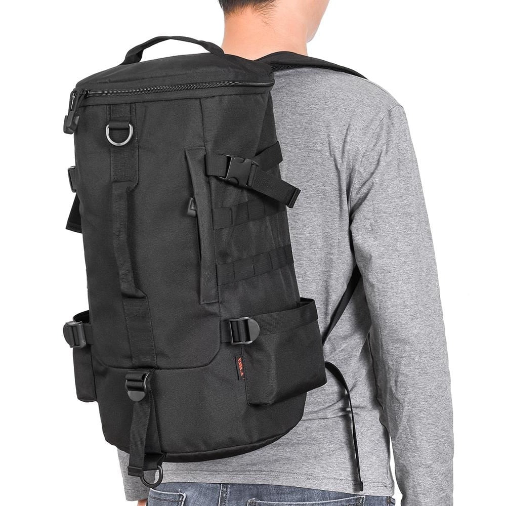 Sac à dos de pêche Organisateur de boîte à pêche avec porte-cannes