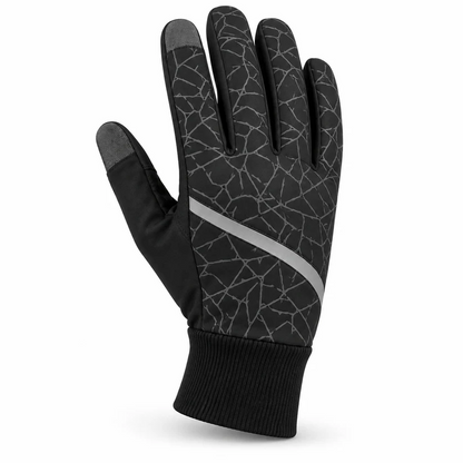 Gants de vélo thermiques d'hiver, coupe-vent et tactiles