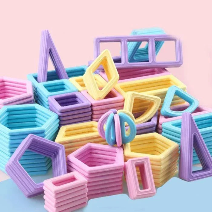 Jeu de construction magnétique - Jeu aimanté ChateauxReves™ - Rondor