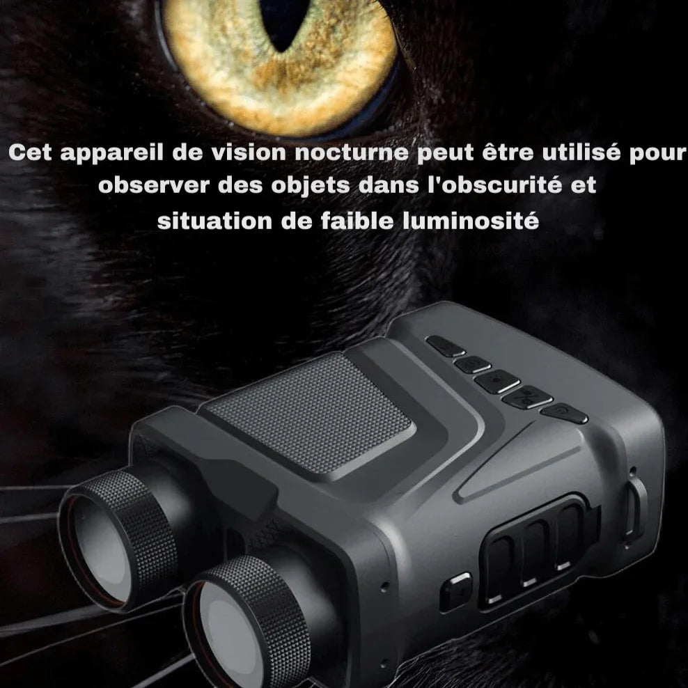 Jumelles Vision Nocturne X5 1080P – NVB790 infrarouges + Carte mémoire - Rondor