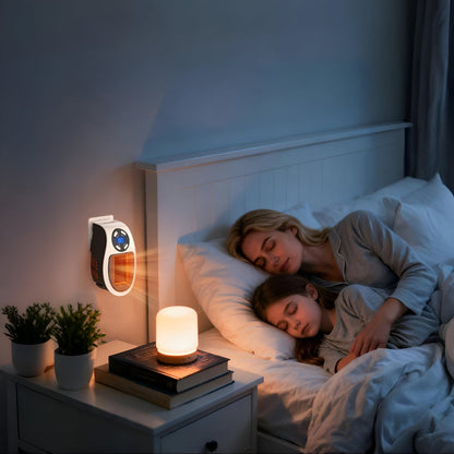 Ventilateur de chauffage céramique | Chauffage pour prise | Mini ventilateur de chauffage silencieux | ThermoDock