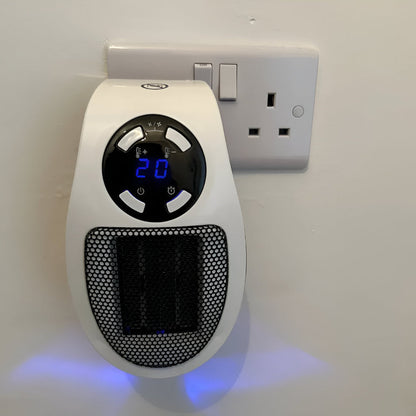 Ventilateur de chauffage céramique | Chauffage pour prise | Mini ventilateur de chauffage silencieux | ThermoDock
