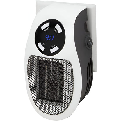 Ventilateur de chauffage céramique | Chauffage pour prise | Mini ventilateur de chauffage silencieux | ThermoDock