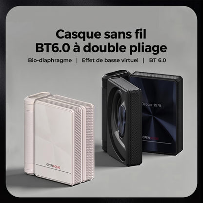 Écouteurs sans fil Bluetooth 6.0 à réduction de bruit – 145H d'autonomie, étanches IPX5, sport