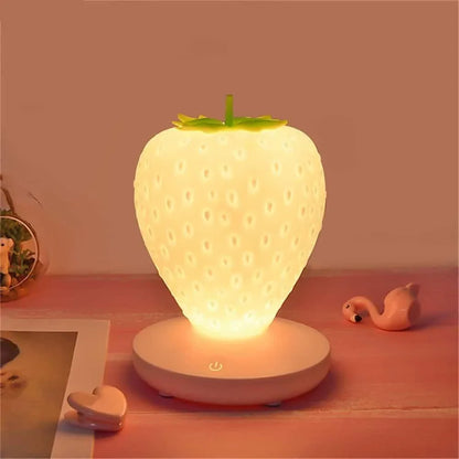 Lampe de chevet enfant en forme de fraise - Rondor