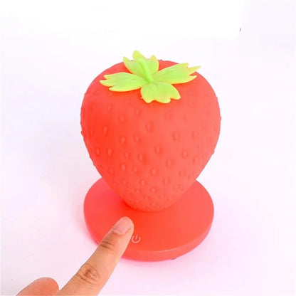Lampe de chevet enfant en forme de fraise - Rondor