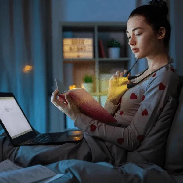 Lampe de Cou à LED – Flexible, Rechargeable par USB & Éclairage Personnalisable - Rondor