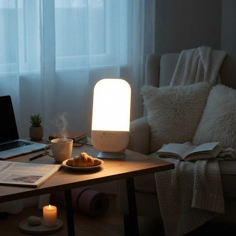 Lampe de luminothérapie : boost hiver, sommeil et énergie naturelle - Rondor