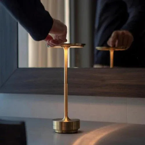Lampe De Table Sans Fil Portable - Lumière à Intensité Réglable - Rondor