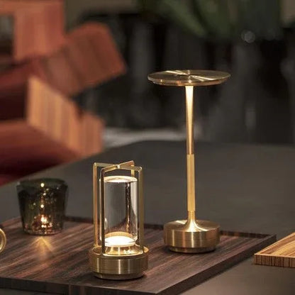 Lampe De Table Sans Fil Portable - Lumière à Intensité Réglable - Rondor