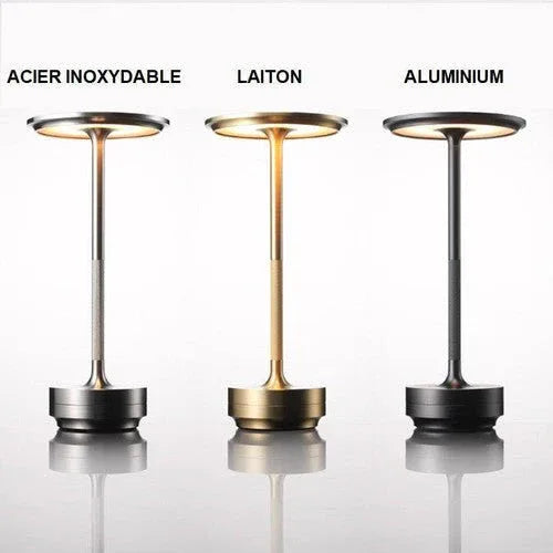 Lampe De Table Sans Fil Portable - Lumière à Intensité Réglable - Rondor