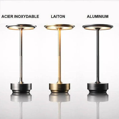 Lampe De Table Sans Fil Portable - Lumière à Intensité Réglable - Rondor