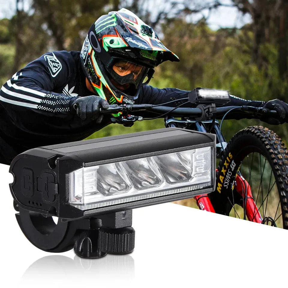 Lampe de Vélo LED LumeRide - Éclairage Ajustable et Puissant - Rondor