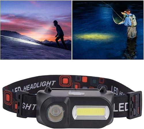 Lampe Frontale LED Ultra Puissante – 2000 Lumens Rechargeable USB - Rondor