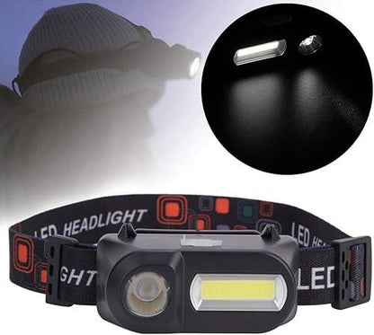 Lampe Frontale LED Ultra Puissante – 2000 Lumens Rechargeable USB - Rondor