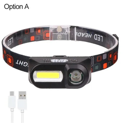 Lampe Frontale LED Ultra Puissante – 2000 Lumens Rechargeable USB - Rondor
