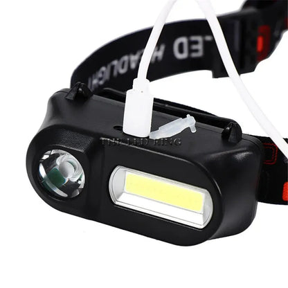 Lampe Frontale LED Ultra Puissante – 2000 Lumens Rechargeable USB - Rondor