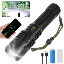 Lampe torche LED ultra - puissante - Rondor