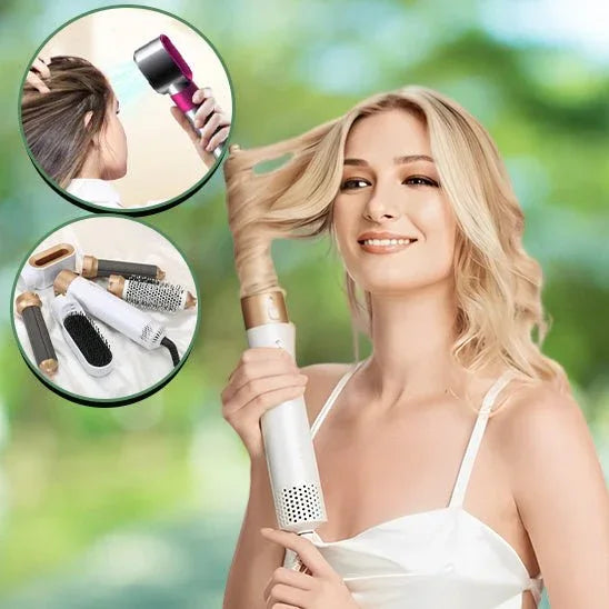Le Sèche - Cheveux 5 en 1 - ensemble coiffure - Rondor